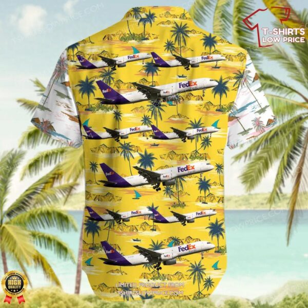 Boeing 757-23A(SF) FedEx Hawaiian Shirt