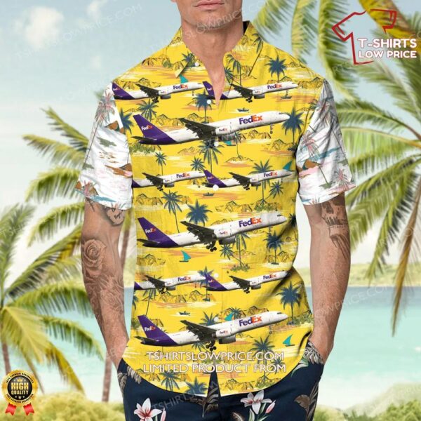 Boeing 757-23A(SF) FedEx Hawaiian Shirt