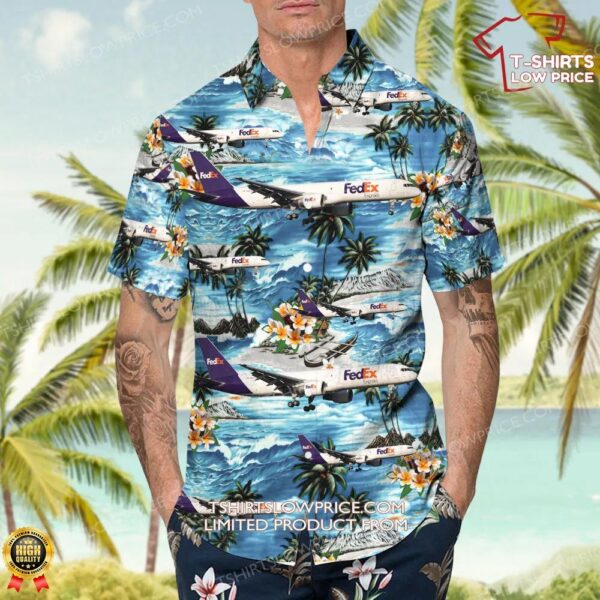 Boeing 757-231(SF) FedEx Hawaiian Shirt