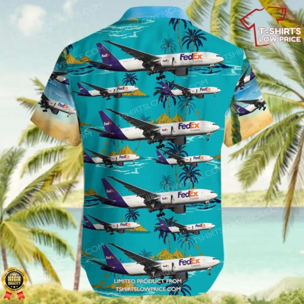 Boeing 777-FFX FedEx Hawaiian Shirt