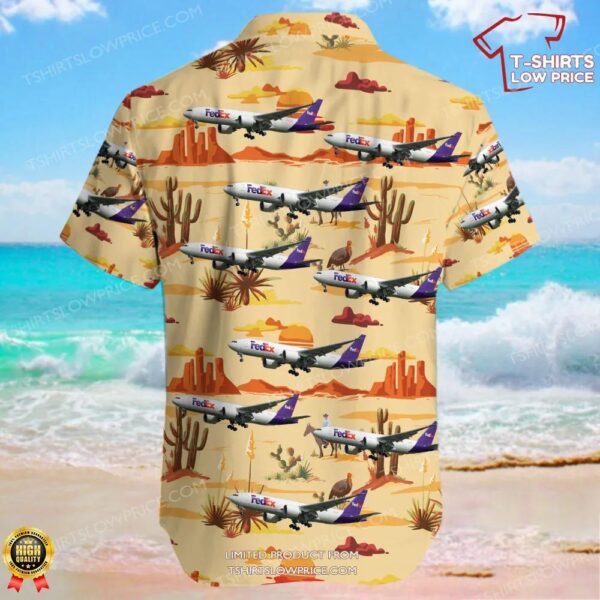 Boeing 777-F FedEx Hawaiian Shirt