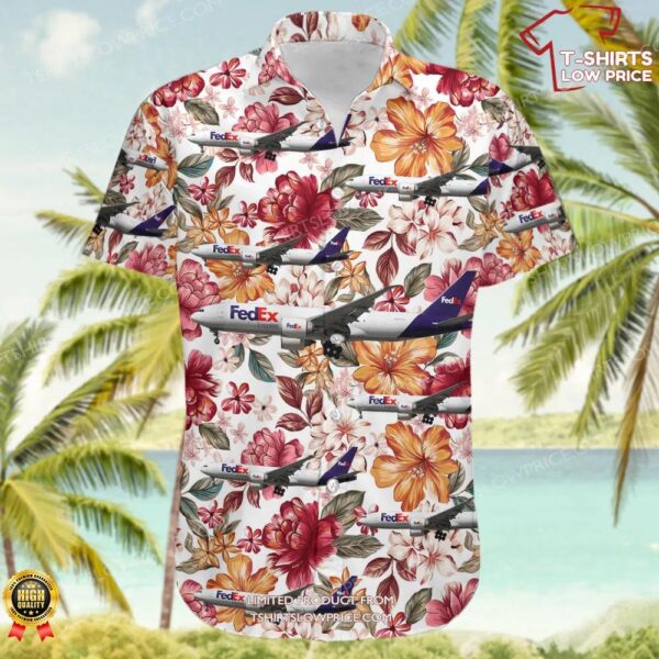 Boeing 777-F28 FedEx Hawaiian Shirt