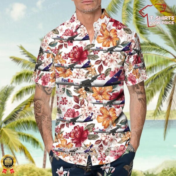 Boeing 777-F28 FedEx Hawaiian Shirt