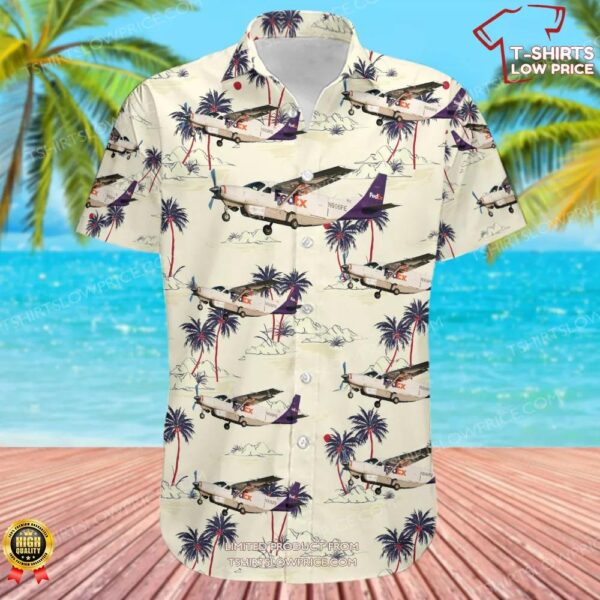 Cessna 208B Super Cargomaster FedEx Hawaiian Shirt
