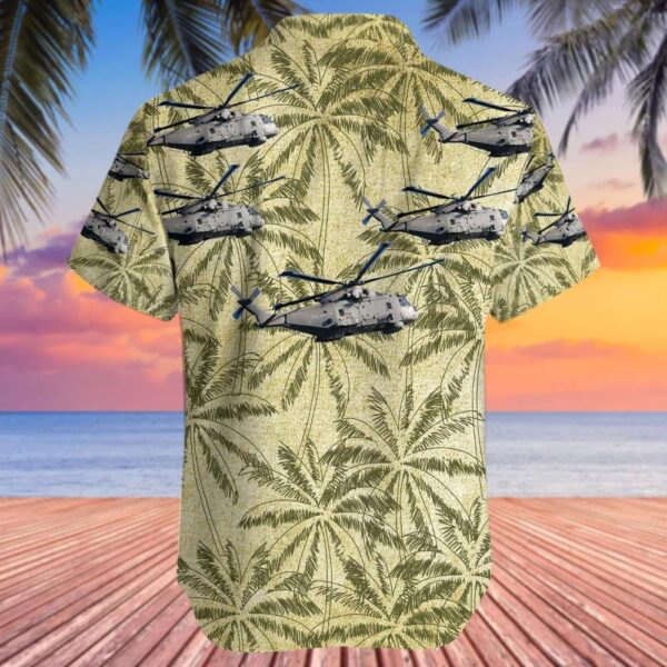 Agusta-Westland Merlin HM.1 United Kingdom Royal Navy Hawaiian Shirt Agusta-Westland Merlin HM.1 United Kingdom Royal Navy Hawaiian Shirt