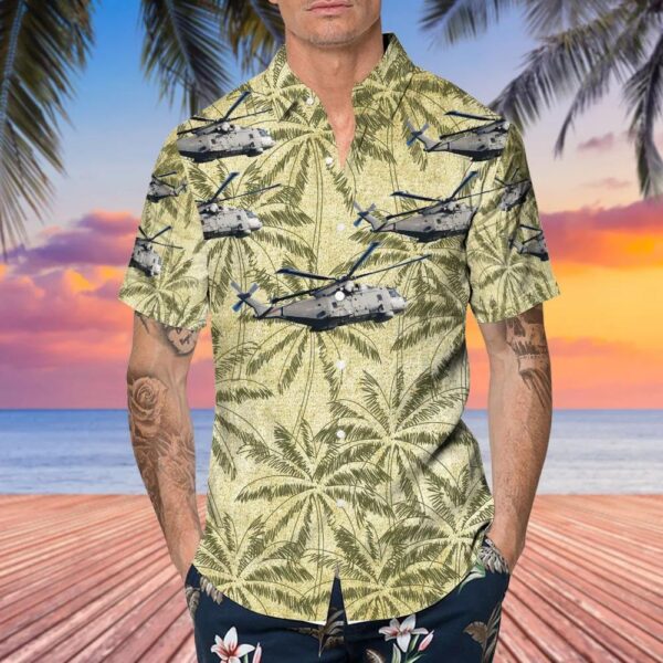 Agusta-Westland Merlin HM.1 United Kingdom Royal Navy Hawaiian Shirt Agusta-Westland Merlin HM.1 United Kingdom Royal Navy Hawaiian Shirt
