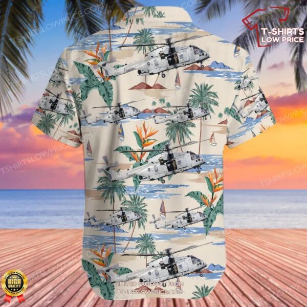 Agusta-Westland Merlin HC.4 United Kingdom Royal Navy Hawaiian Shirt Agusta-Westland Merlin HC.4 United Kingdom Royal Navy Hawaiian Shirt