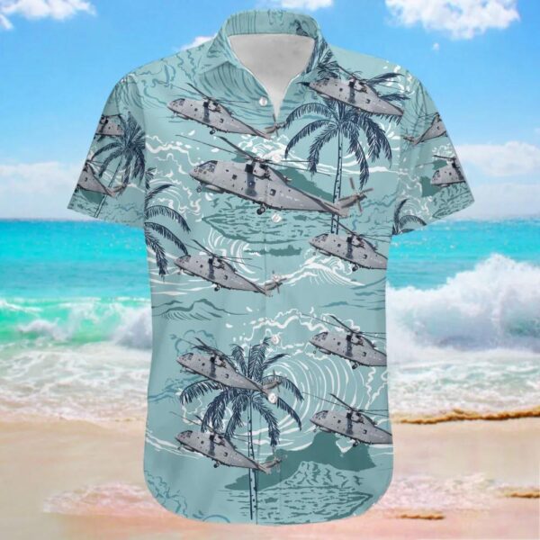 Agusta-Westland Merlin HM.2 United Kingdom Royal Navy Hawaiian Shirt Agusta-Westland Merlin HM.2 United Kingdom Royal Navy Hawaiian Shirt