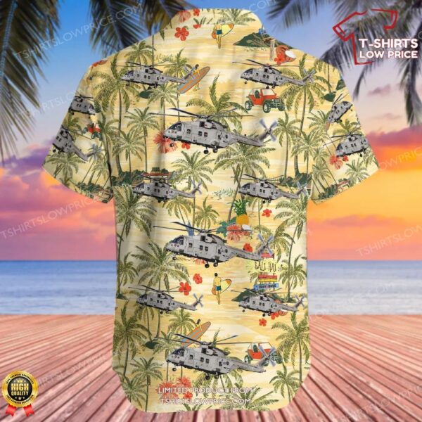 Agusta-Westland Merlin HC.4A United Kingdom Royal Navy Hawaiian Shirt