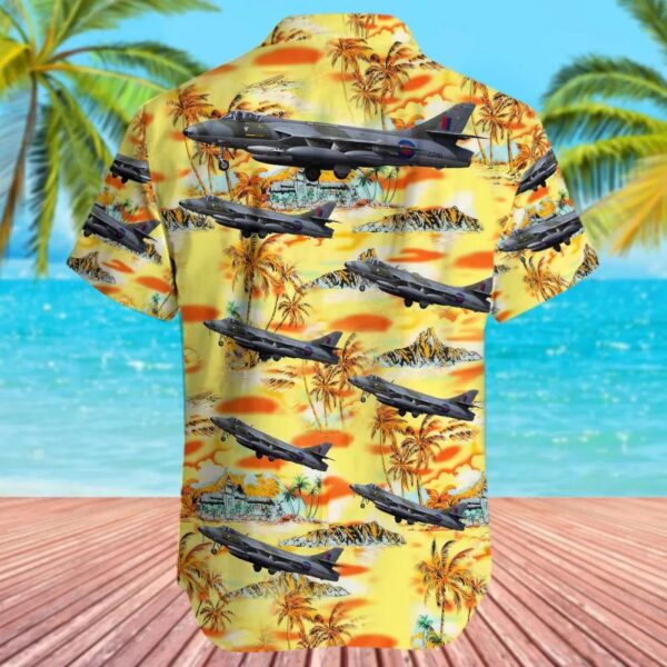 Hawker Hunter F.58 Hawker Hunter Aviation Hawaiian Shirt Hawker Hunter F.58 Hawker Hunter Aviation Hawaiian Shirt