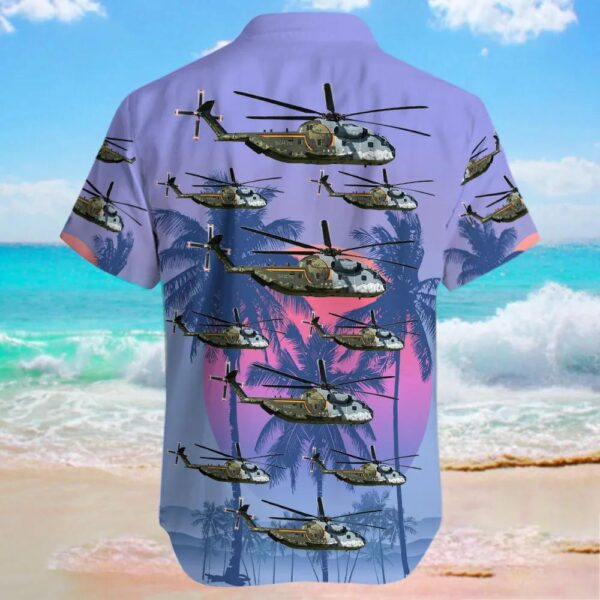 Sikorsky CH-53G Germany Air Force Hawaiian Shirt Sikorsky CH-53G Germany Air Force Hawaiian Shirt
