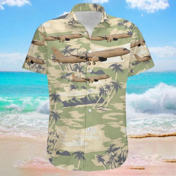 Airbus A321-251NX Germany Air Force Hawaiian Shirt Airbus A321-251NX Germany Air Force Hawaiian Shirt