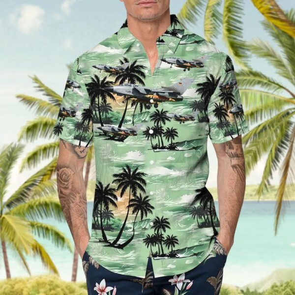 Panavia Tornado ECR Germany Air Force Hawaiian Shirt Panavia Tornado ECR Germany Air Force Hawaiian Shirt