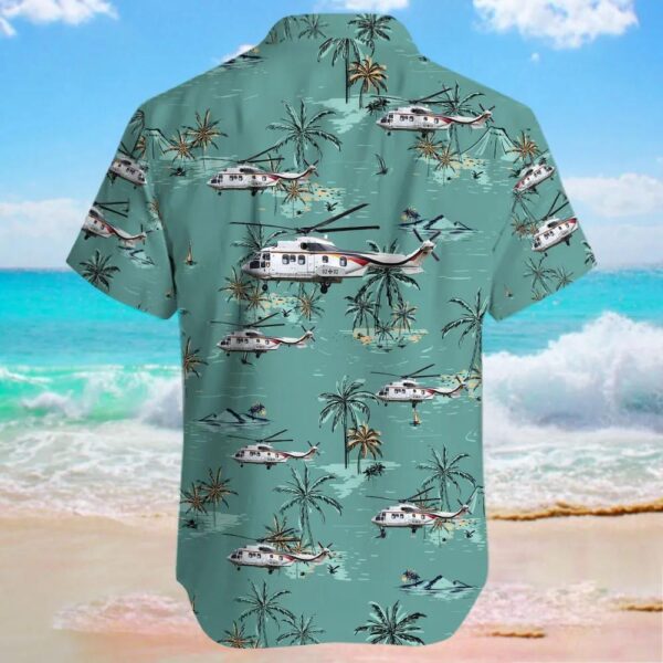Aérospatiale AS 532UL Cougar Germany Air Force Hawaiian Shirt Aérospatiale AS 532UL Cougar Germany Air Force Hawaiian Shirt