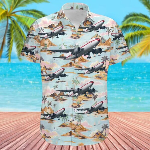 Airbus A310-304 Spain Air Force Hawaiian Shirt Airbus A310-304 Spain Air Force Hawaiian Shirt