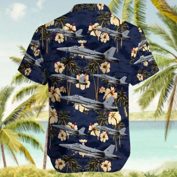 McDonnell Douglas EF-18M Hornet Spain Air Force Hawaiian Shirt