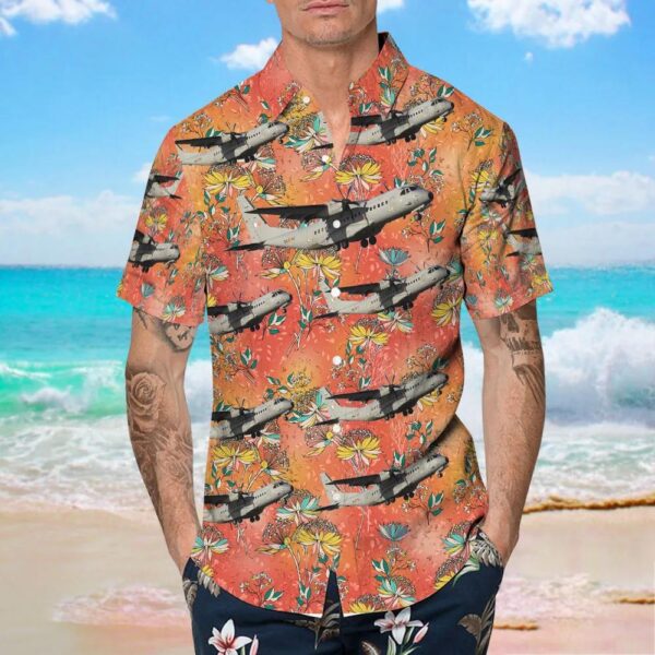 CASA C-295M Spain Air Force Hawaiian Shirt CASA C-295M Spain Air Force Hawaiian Shirt