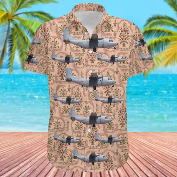 CASA C-212-100 Aviocar Spain Air Force Hawaiian Shirt CASA C-212-100 Aviocar Spain Air Force Hawaiian Shirt