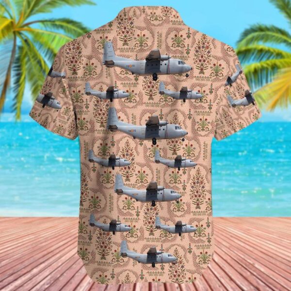 CASA C-212-100 Aviocar Spain Air Force Hawaiian Shirt CASA C-212-100 Aviocar Spain Air Force Hawaiian Shirt
