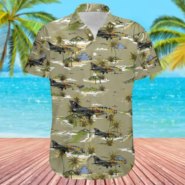 Sukhoi Su-22UM3K Fitter G Poland Air Force Hawaiian Shirt Sukhoi Su-22UM3K Fitter G Poland Air Force Hawaiian Shirt