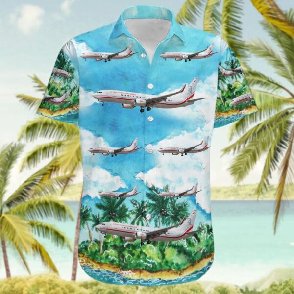 Boeing 737-86X Poland Air Force Hawaiian Shirt Boeing 737-86X Poland Air Force Hawaiian Shirt