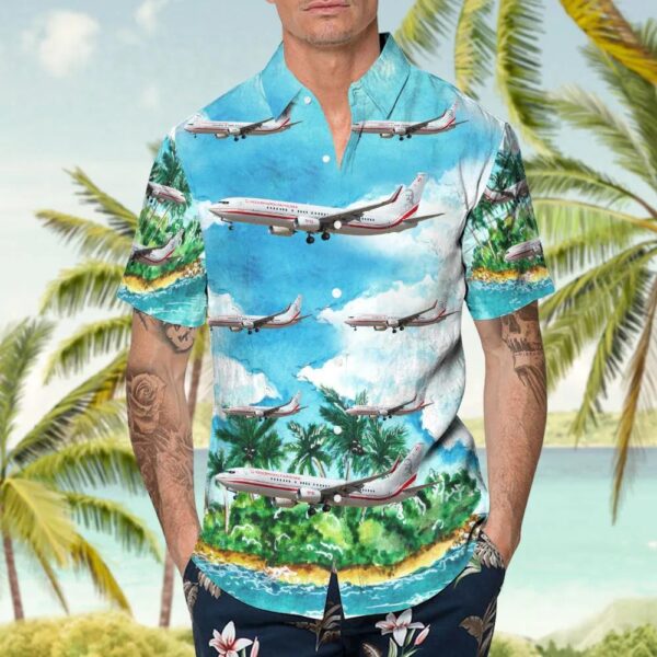 Boeing 737-86X Poland Air Force Hawaiian Shirt Boeing 737-86X Poland Air Force Hawaiian Shirt