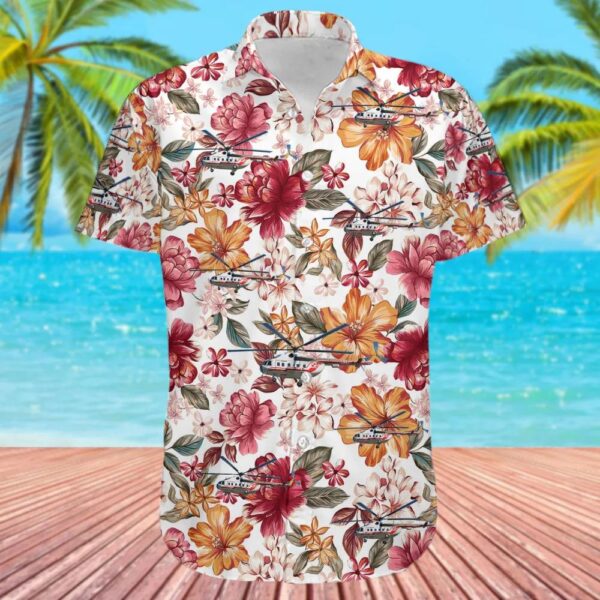 Mil Mi-8P Hip Poland Air Force Hawaiian Shirt Mil Mi-8P Hip Poland Air Force Hawaiian Shirt