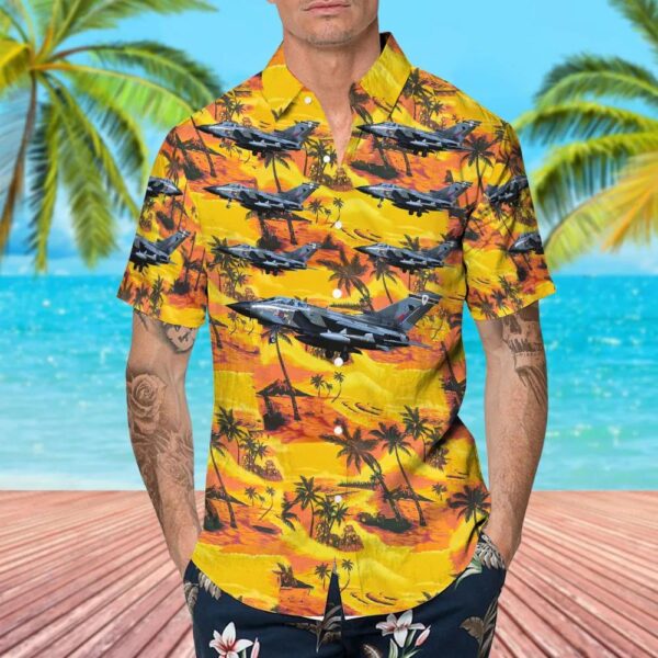Panavia Tornado GR.1A United Kingdom Royal Air Force (RAF) Hawaiian Shirt Panavia Tornado GR.1A United Kingdom Royal Air Force (RAF) Hawaiian Shirt