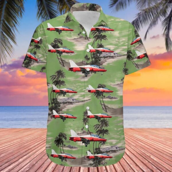 British Aerospace Hawk Mk.66 Finland Air Force Hawaiian Shirt British Aerospace Hawk Mk.66 Finland Air Force Hawaiian Shirt