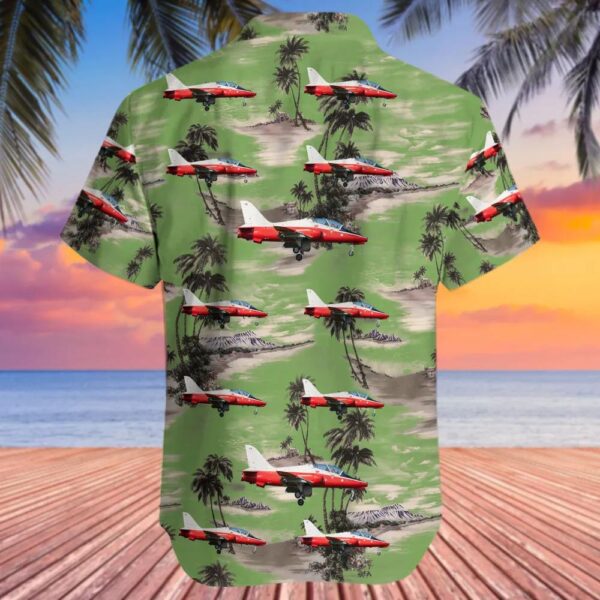 British Aerospace Hawk Mk.66 Finland Air Force Hawaiian Shirt British Aerospace Hawk Mk.66 Finland Air Force Hawaiian Shirt