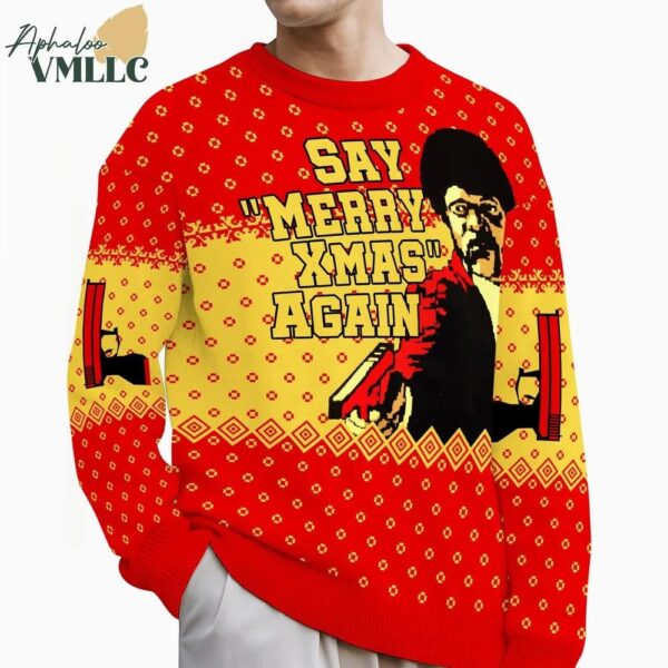 Pulp Fiction Ugly Christmas Sweater