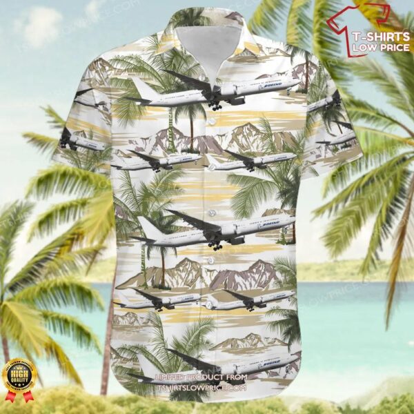 Boeing 777-9 Boeing Company Hawaiian Shirt