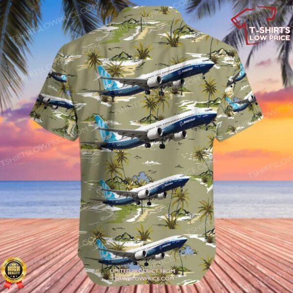 Boeing 737-10 MAX Boeing Company Hawaiian Shirt