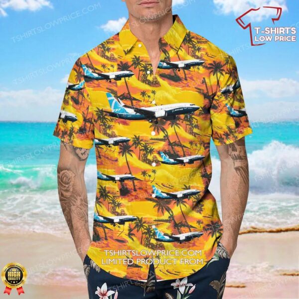 Boeing 737-7 MAX Boeing Company Hawaiian Shirt