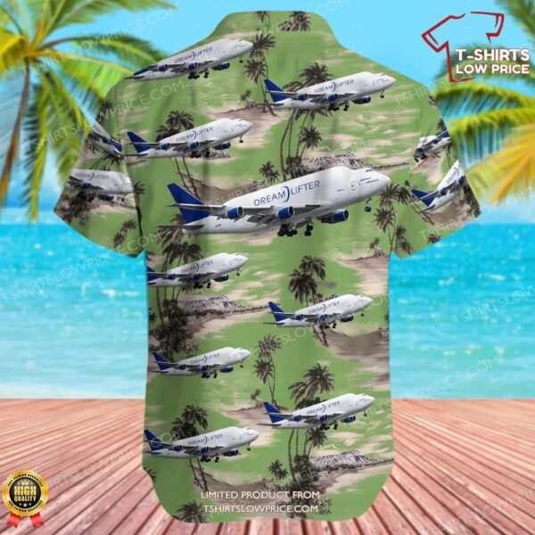 Boeing 747-4H6(LCF) Boeing Company Hawaiian Shirt