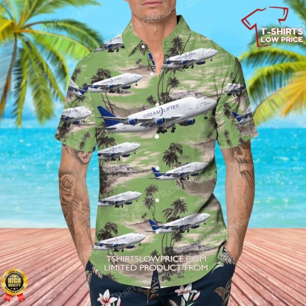 Boeing 747-4H6(LCF) Boeing Company Hawaiian Shirt