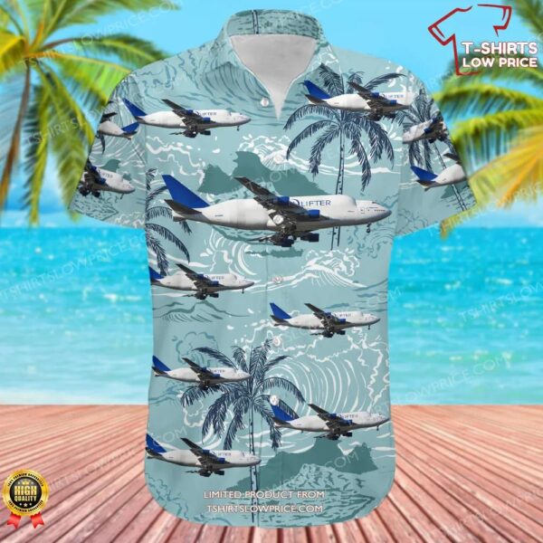 Boeing 747-409(LCF) Boeing Company Hawaiian Shirt