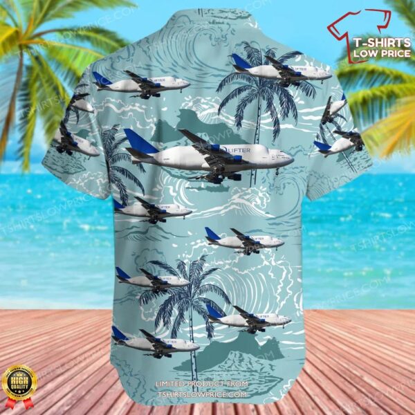 Boeing 747-409(LCF) Boeing Company Hawaiian Shirt