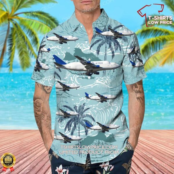 Boeing 747-409(LCF) Boeing Company Hawaiian Shirt