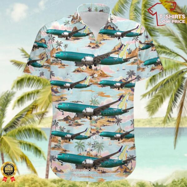 Boeing 737-8 MAX Boeing Company Hawaiian Shirt