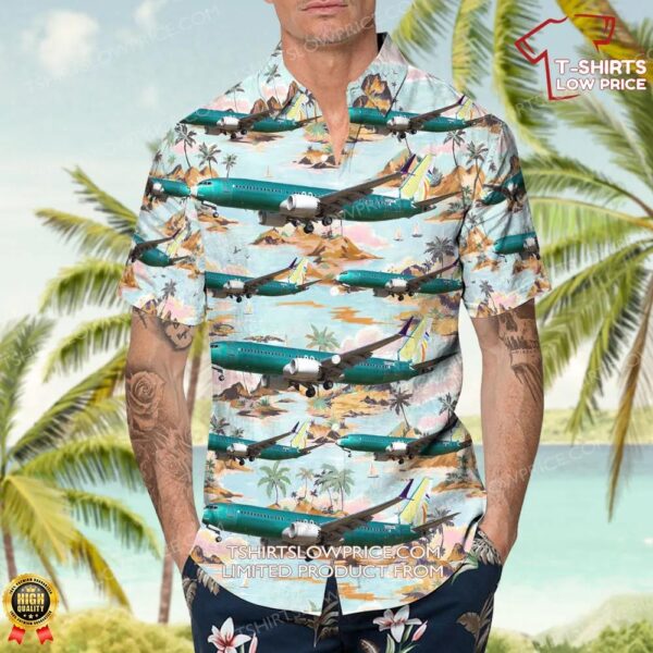 Boeing 737-8 MAX Boeing Company Hawaiian Shirt