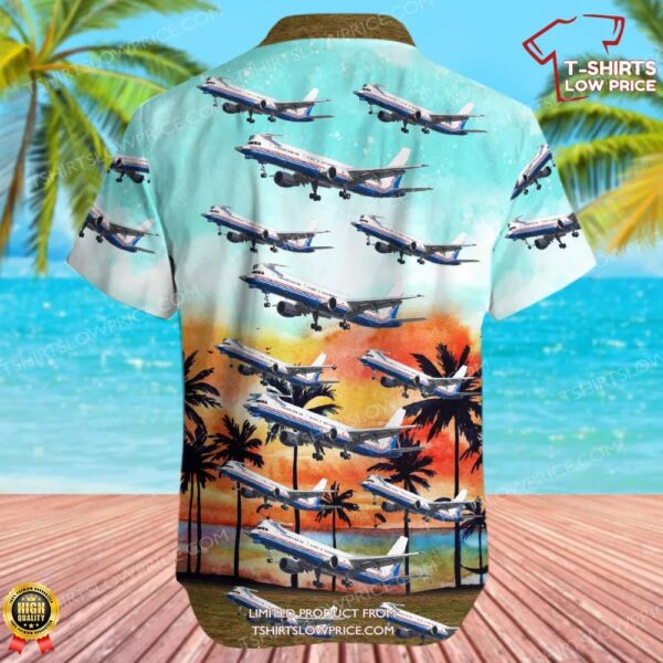 Boeing 757-220 Boeing Company Hawaiian Shirt Boeing 757-220 Boeing Company Hawaiian Shirt