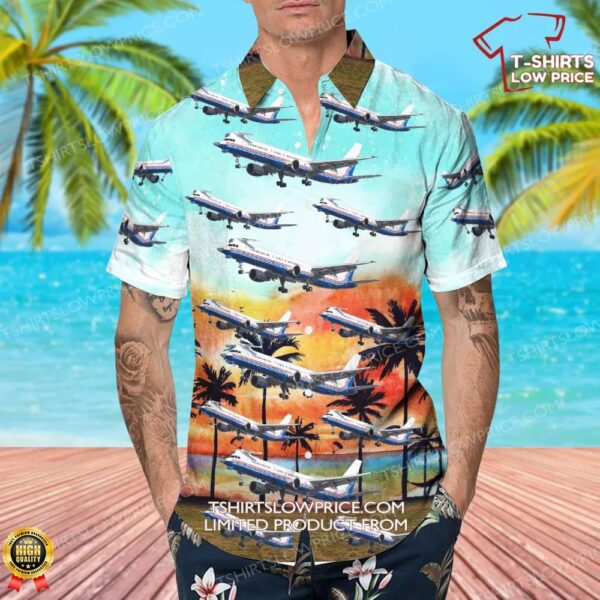 Boeing 757-220 Boeing Company Hawaiian Shirt Boeing 757-220 Boeing Company Hawaiian Shirt