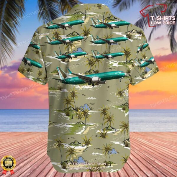 Boeing 737-9 MAX Boeing Company Hawaiian Shirt