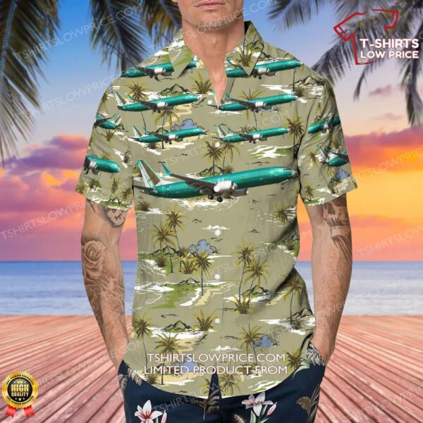 Boeing 737-9 MAX Boeing Company Hawaiian Shirt