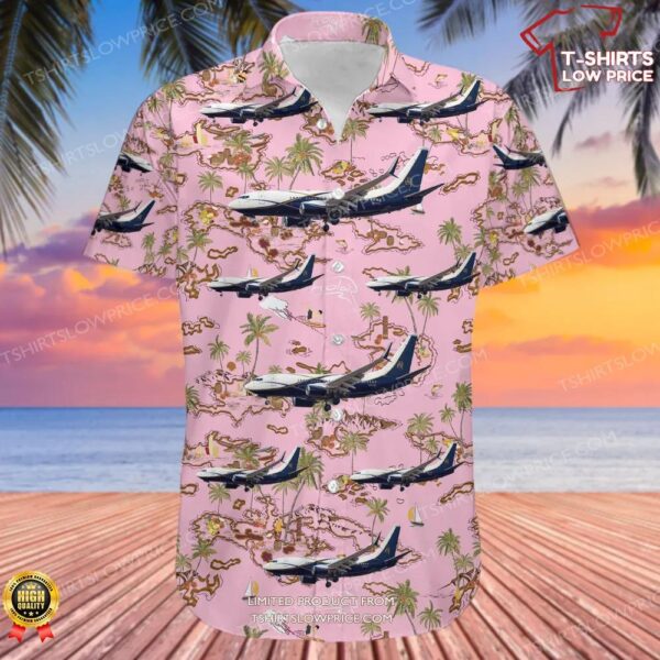 Boeing 737-77Z(BBJ) Boeing Company Hawaiian Shirt Boeing 737-77Z(BBJ) Boeing Company Hawaiian Shirt
