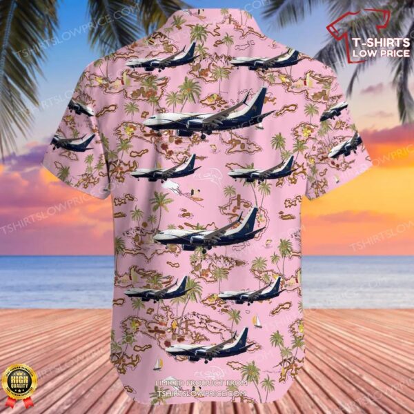 Boeing 737-77Z(BBJ) Boeing Company Hawaiian Shirt Boeing 737-77Z(BBJ) Boeing Company Hawaiian Shirt