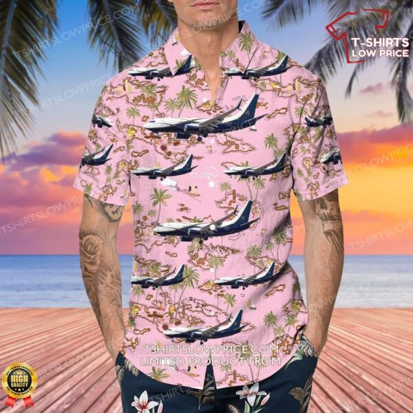 Boeing 737-77Z(BBJ) Boeing Company Hawaiian Shirt Boeing 737-77Z(BBJ) Boeing Company Hawaiian Shirt