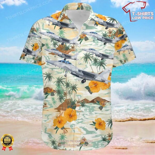 Boeing F-15QA Ababil Boeing Company Hawaiian Shirt Boeing F-15QA Ababil Boeing Company Hawaiian Shirt
