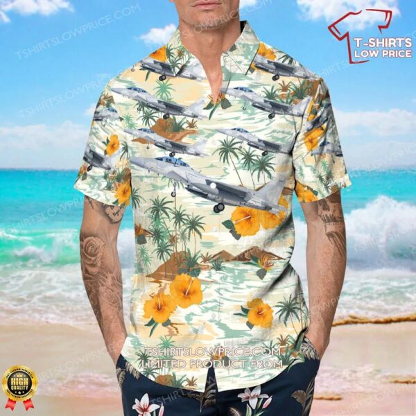 Boeing F-15QA Ababil Boeing Company Hawaiian Shirt Boeing F-15QA Ababil Boeing Company Hawaiian Shirt